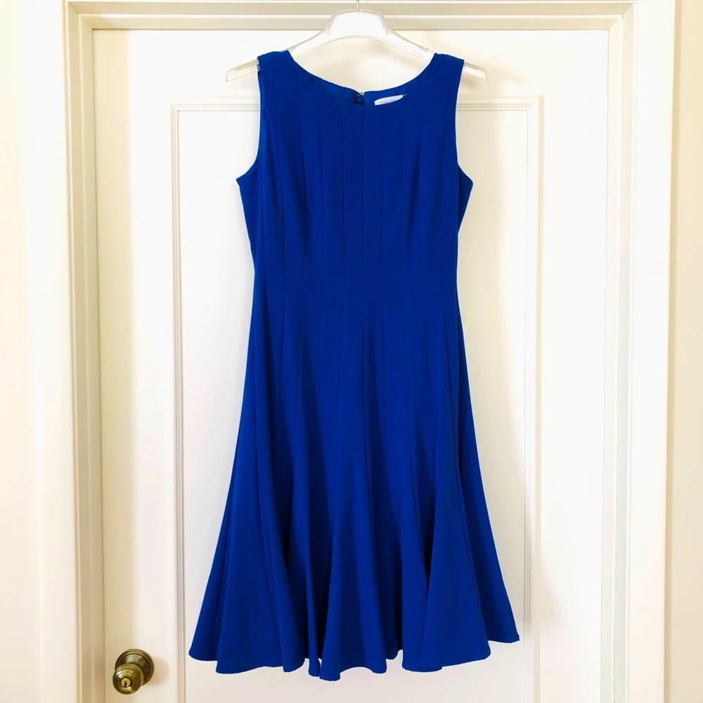 Calvin Klein Blue Cocktail Dress